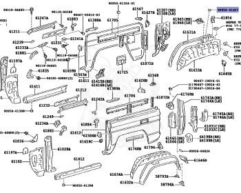 Toyota - Land Cruiser - HZJ73V - 1990 - ZX TYPE - HARDTOP(VAN TYPE OR FRP TOP) - Manual - 1HZ