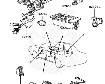 Mitsubishi - Galant - E34A - 1990 - SNUTP - 4D65