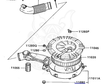 Mitsubishi - Mirage - C51A - 1991 - MKJ4 - 4G13