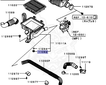 Mitsubishi - Minicab Truck - U42T - 1999 - YNSV1 - 3G83