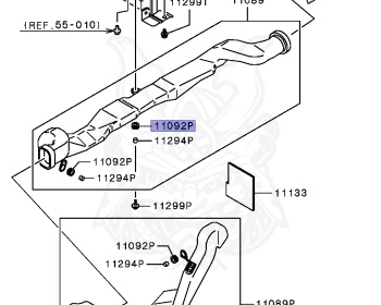 Mitsubishi - Minicab Truck - U62T - 1998 - HKDA - 3G83