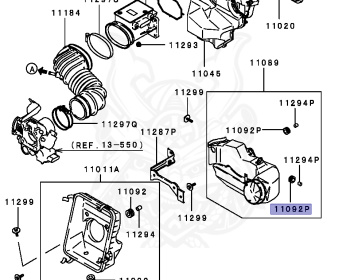 Mitsubishi - RVR - N23WG - 1995 - SNHM - 4G63