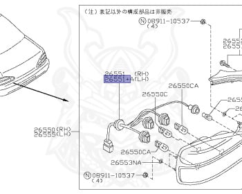 Nissan - Silvia - S15 - 1999 - SEDAN - HARDTOP(K) - AUTOMATIC-FLOOR SHIFT(AT.F4) - TWO WHEELS STEERING(2WS) - SR20DE