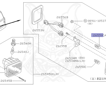 Nissan - Rasheen - RB14 - 1998 - TYPE1 - WAGON(W) - AUTOMATIC TRANSMISSION(AT) - GA15DE