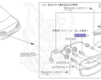 Nissan - Silvia - S15 - 1999 - SPEC R - HARDTOP(K) - AUTOMATIC-FLOOR SHIFT(AT.F4) - TWO WHEELS STEERING(2WS) - SR20DET