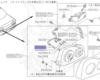 Nissan - Skyline - R34 25GTT - ER34 - 1998 - 25GT TURBO - 2 door hard top (2K) - MANUAL TRANS 5-SPEED(MT.F5) - Hi-Cas 2-Link (HI.2WD) - RB25DET