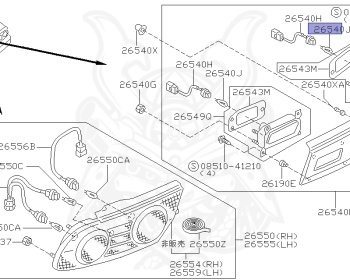 Nissan - 180SX - RS13 - 1996 - Type R/X - HATCH BACK(HB) - MANUAL TRANSMISSION(MT) - FOUR WHEELS STEERING(4WS) - SR20DET