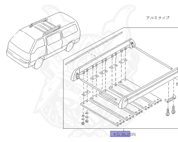 Nissan - Elgrand - E50 - 1999 - X GRADE - HARDTOP(K) - 4 WHEEL DRIVE(4WD) - AUTOMATIC TRANSMISSION(AT) - VG33E