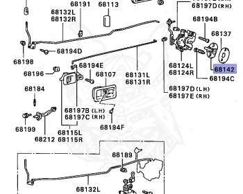 Mitsubishi - Mirage - C11A - 1986 - SFDG4 - 4G13