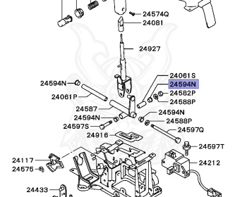 Mitsubishi - Eclipse - D53A - 2005 - BRGVLFJ - 6G72