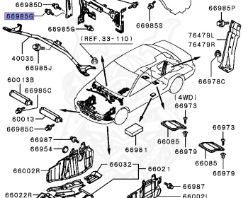 Mitsubishi - Lancer - CS2A - 2000 - SNDE - 4G15