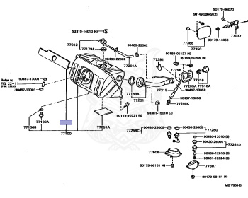 Toyota - Aristo - JZS147 - 1991 - 3.0V TYPE - 2JZGTE