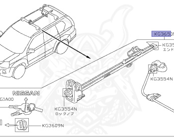Nissan - X-Trail - T31 - 2007 - SEDAN - WAGON(W) - 2 WHEEL DRIVE(2WD) - CVT(CVT) - MR20DE