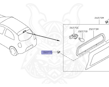 Nissan - March - K13 - 2010 - 12G grade - 5 DOOR HATCHBACK(5HB) - 2 WHEEL DRIVE(2WD) - CVT(CVT) - HR12DE