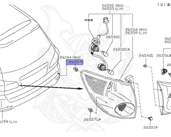 Nissan - Wingroad - Y12 - 2005 - 15RX Aero Grade - WAGON(W) - 2 WHEEL DRIVE(2WD) - CVT(CVT) - HR15DE