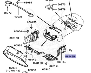 Mitsubishi - FTO - DE3A - 2000 - HYXM4 - 6A12
