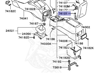 Mitsubishi - Libero - CD5W - 1997 - LRHE3 - 4G93