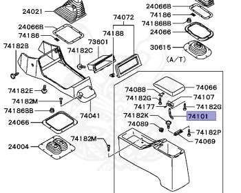 Mitsubishi - Strada - K74T - 1999 - GJERXF - 4D56