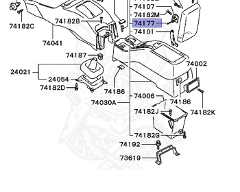Mitsubishi - Lancer - CB3A - 1992 - PRHM3 - 4G91