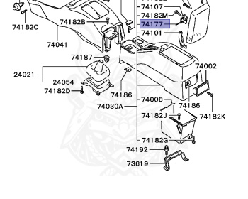 Mitsubishi - Libero - CD5W - 1997 - LRHE3 - 4G93