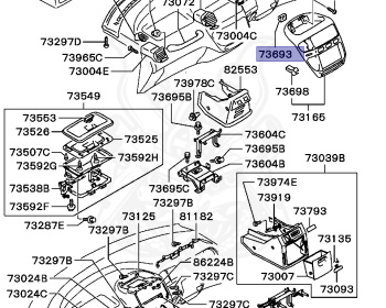 Mitsubishi - Delica - PA4W - 1996 - NSEUE7 - 4G64