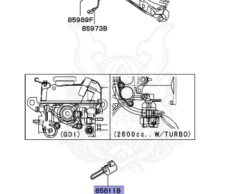 Mitsubishi - Galant - EC1A - 1996 - SNGC5 - 4G93