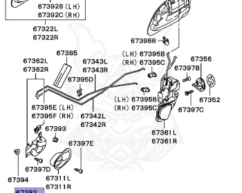 Mitsubishi - Delica - PD6W - 1995 - HSEUE5 - 6G72