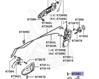 Mitsubishi - FTO - DE3A - 2000 - HYXM4 - 6A12