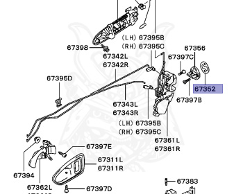 Mitsubishi - FTO - DE3A - 2000 - HYXM4 - 6A12