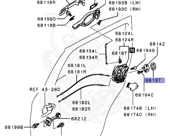 Mitsubishi - RVR - GA4W - 2011 - XTHXZ - 4J10