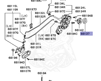 Mitsubishi - Mirage - CK2A - 1999 - SRXM3 - 4G15