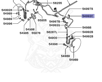 Mitsubishi - Mirage - CA4A - 1992 - MNDH3 - 4G92