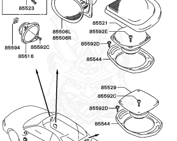 Mitsubishi - Mirage - CA4A - 1993 - DNHH2 - 4G92