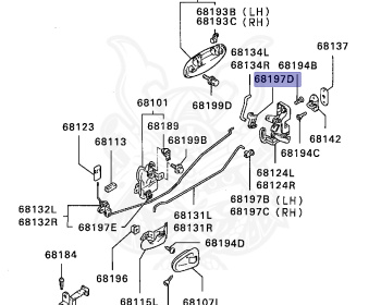 Mitsubishi - Lancer - CB3A - 1993 - PNHD - 4G91