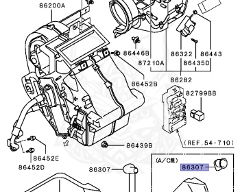 Mitsubishi - Minicab Van - U61V - 1998 - HLKDA - 3G83