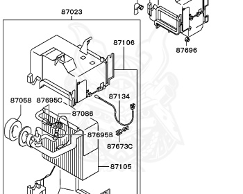 Mitsubishi - Galant - EA7A - 2005 - SRGC6 - 4G94