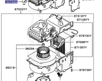 Mitsubishi - Mirage - CK2A - 1996 - SNUA - 4G15