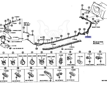 Toyota - Aristo - JZS147 - 1992 - 3.0V TYPE - 2JZGTE