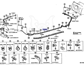 Toyota - Aristo - JZS147 - 1992 - 3.0V TYPE - 2JZGTE