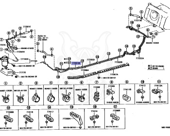 Toyota - Aristo - JZS147 - 1992 - 3.0V TYPE - 2JZGTE