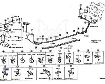 Toyota - Aristo - JZS147 - 1992 - 3.0V TYPE - 2JZGTE