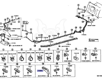 Toyota - Aristo - JZS147 - 1992 - 3.0V TYPE - 2JZGTE