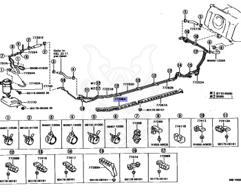 Toyota - Aristo - JZS147 - 1992 - 3.0V TYPE - 2JZGTE