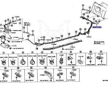 Toyota - Aristo - JZS147 - 1992 - 3.0V TYPE - 2JZGTE