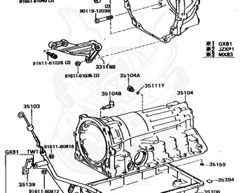 Toyota - Mark 2 - JZX81 - 1990 - GT TYPE - HARDTOP - Automatic - 1JZGTE