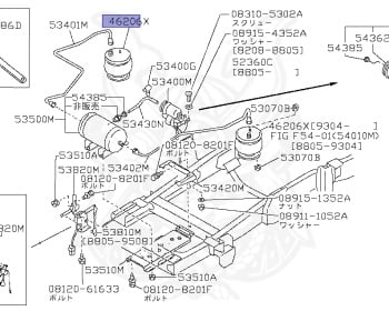 Genuine Civilian W40 Handling OEM parts supplied from Japan