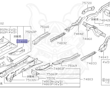 Nissan - Laurel - C35 - 1998 - Medallist - HARDTOP(K) - 2 WHEEL DRIVE(2WD) - AUTOMATIC TRANSMISSION(AT) - IRS TYPE(IRS) - RB25DE