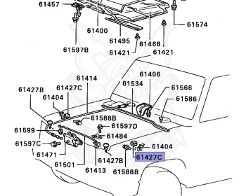 Mitsubishi - Pajero - L049G - 1985 - WMRTP - 4D56