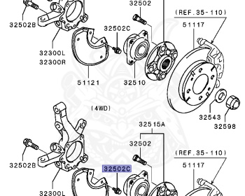 Mitsubishi - Minicab Truck - U62T - 1999 - HNSA2 - 3G83