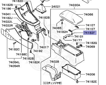 Mitsubishi - FTO - DE3A - 2000 - HNHM3 - 6A12